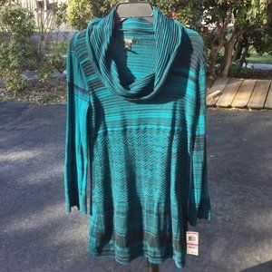Style&Co Cowl Neck Stretchable Tunic